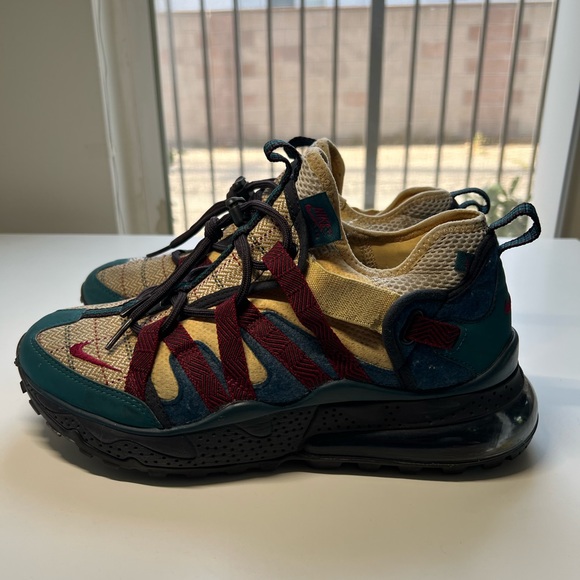 MENS NIKE AIR MAX 270 BOWFIN CELESTIAL GOLD MENS SIZE 8.5 RARE - Picture 3 of 6